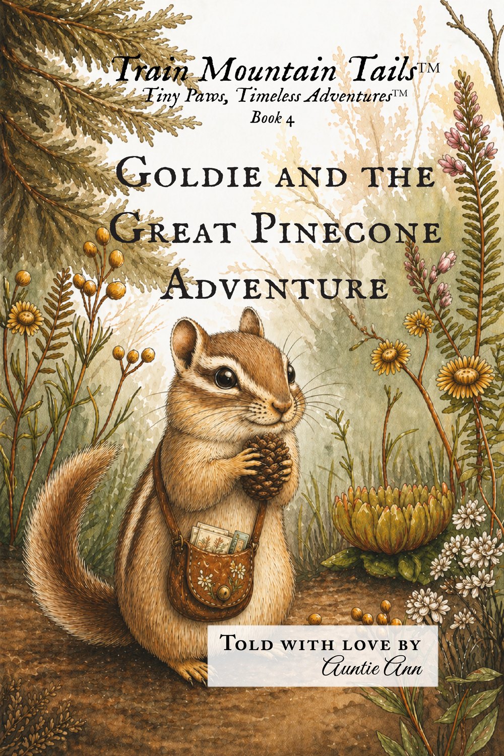 Goldie and the Great Pinecone Adventure book cover