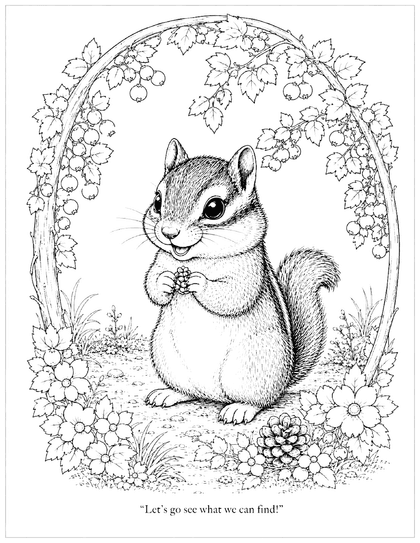 Goldie coloring page