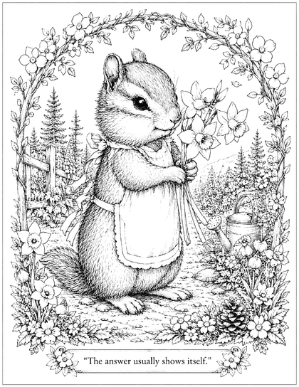 Zinny coloring page