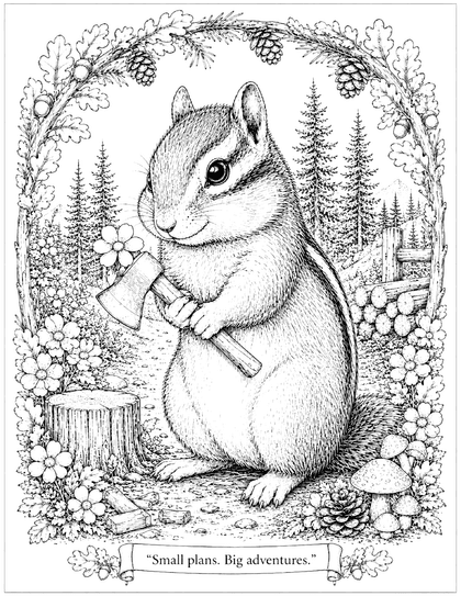 Zippy coloring page