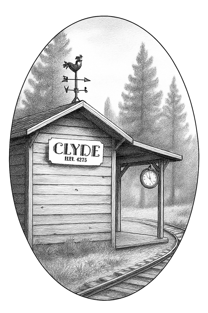 Clyde Station & the Whistle Tree illustration